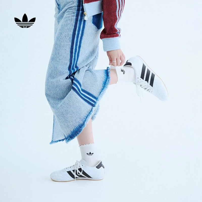 阿迪达斯三叶草 休闲薄底跆拳道文化运动鞋TAEKWONDO LACE JS1194