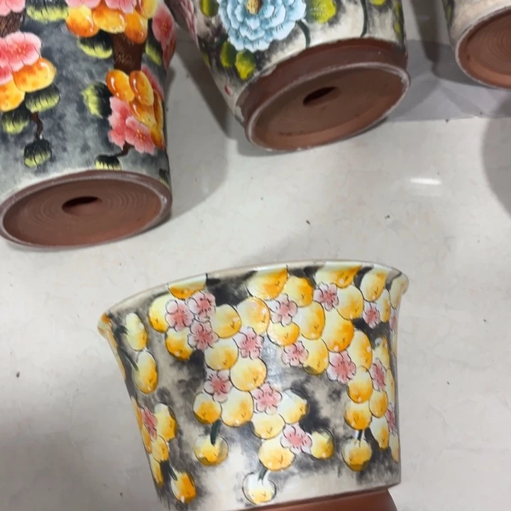 景德镇手绘花盆陶瓷19/13