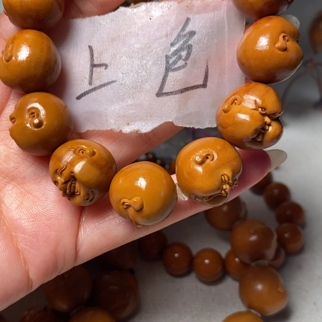 橄榄核手串/手链人生百态微花