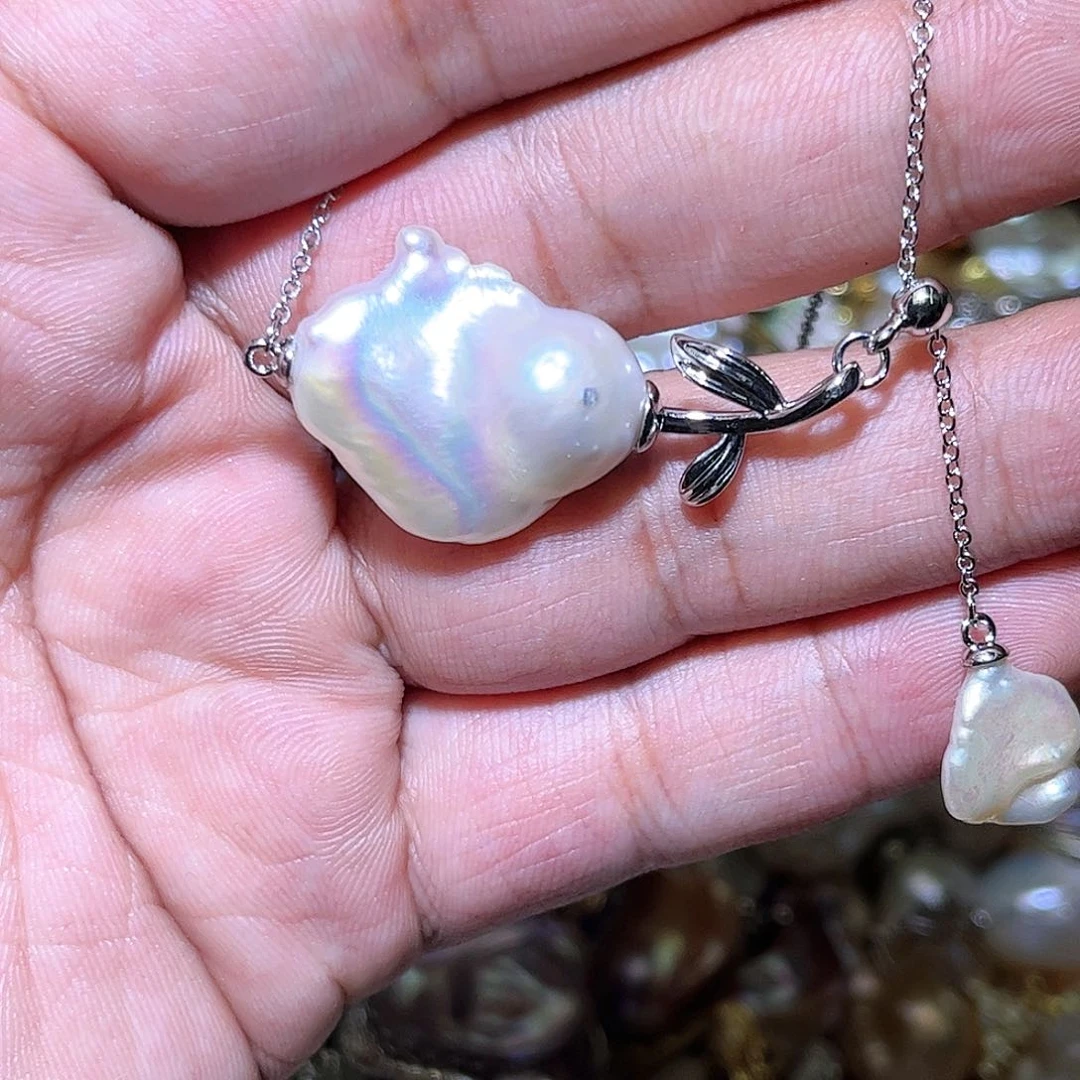 淡水珍珠未镶嵌吊坠(不含链)32