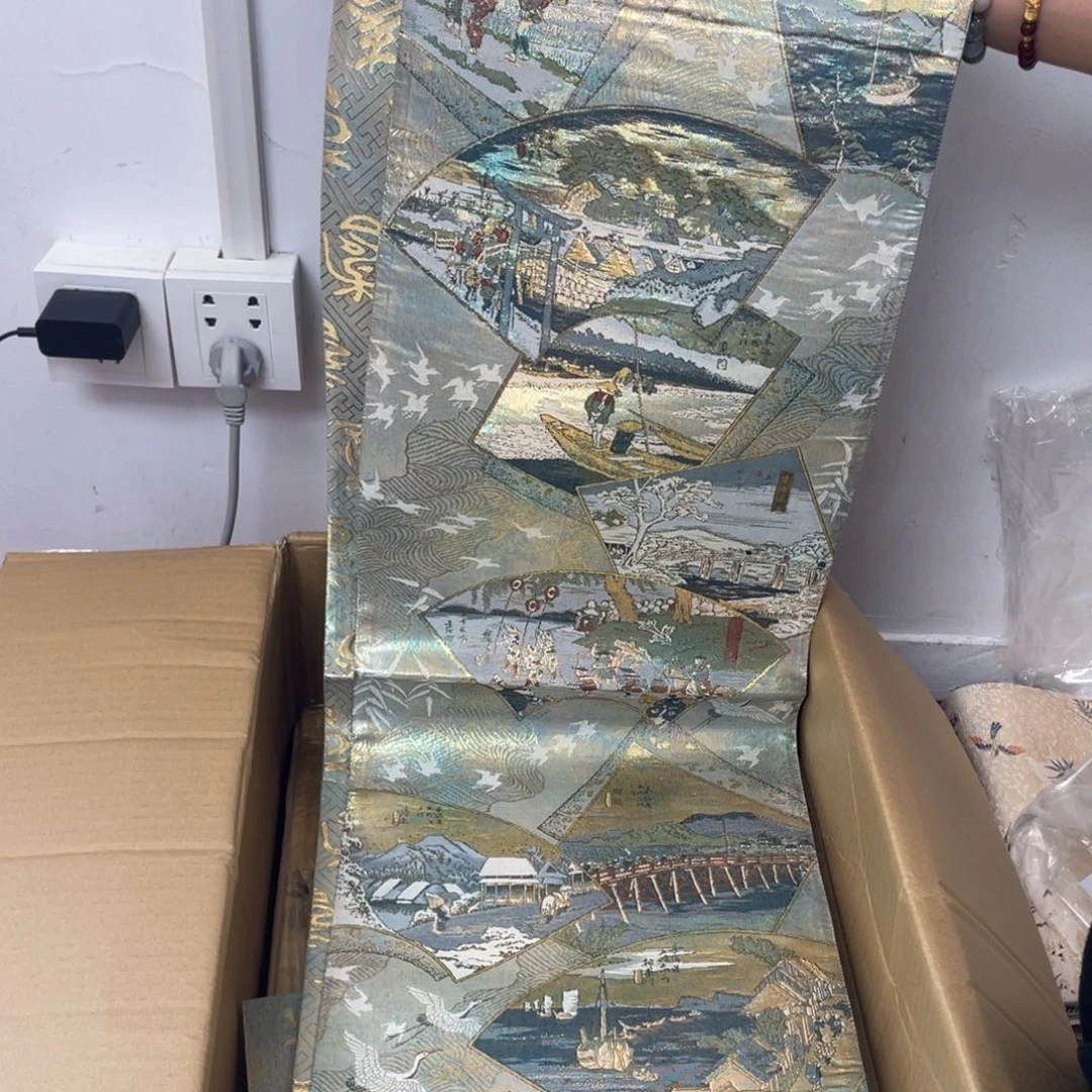 织绣唐锦桑蚕丝正绢面料