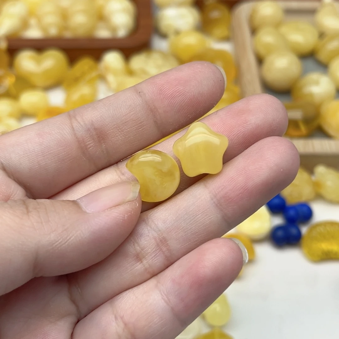裸石蜜蜡未镶嵌配饰