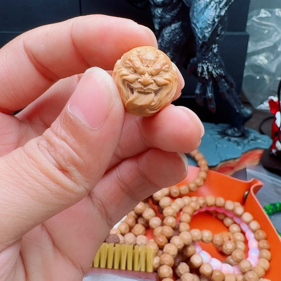 吊坠猴头核桃辫子恶僧