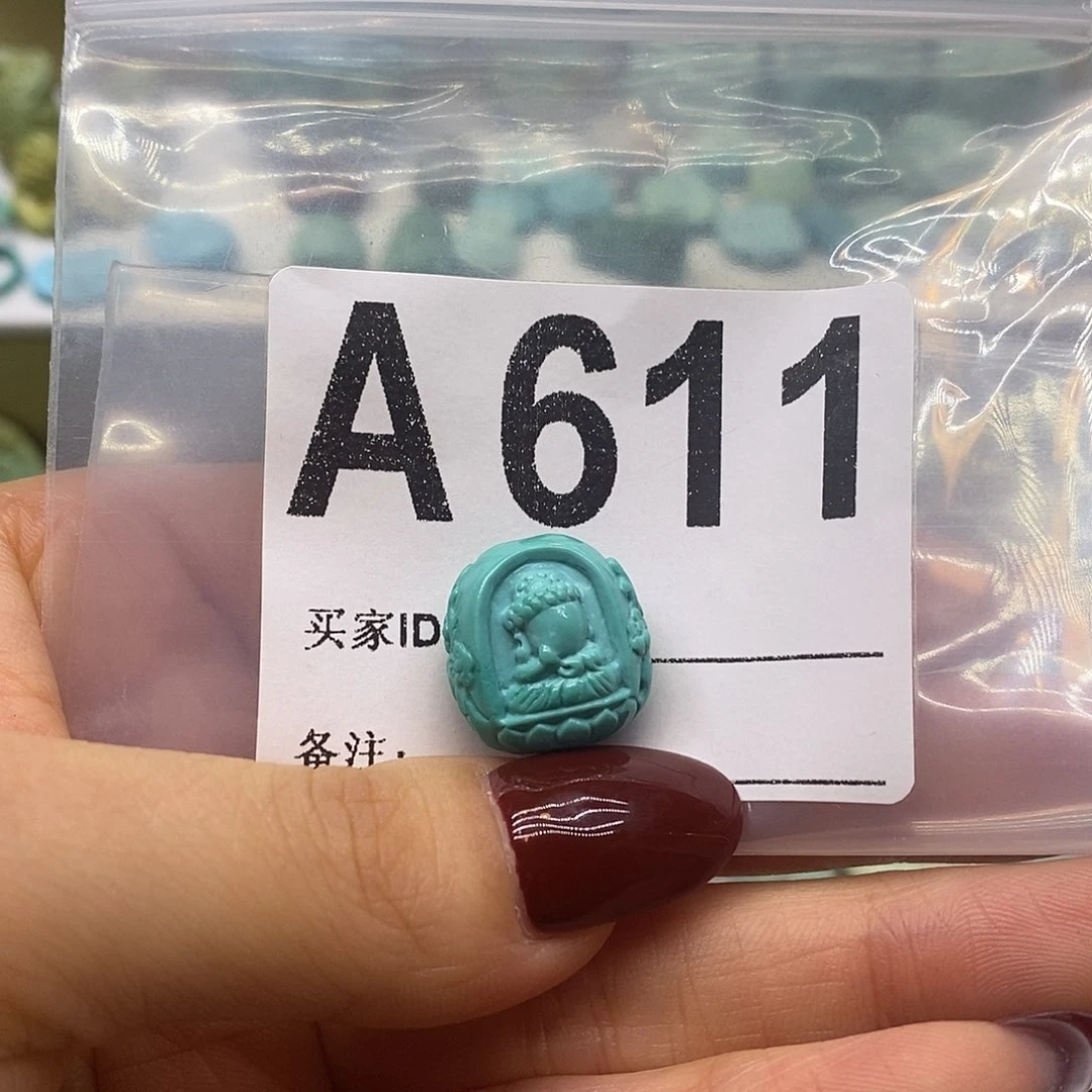 未镶嵌绿松石绿松石配饰定制