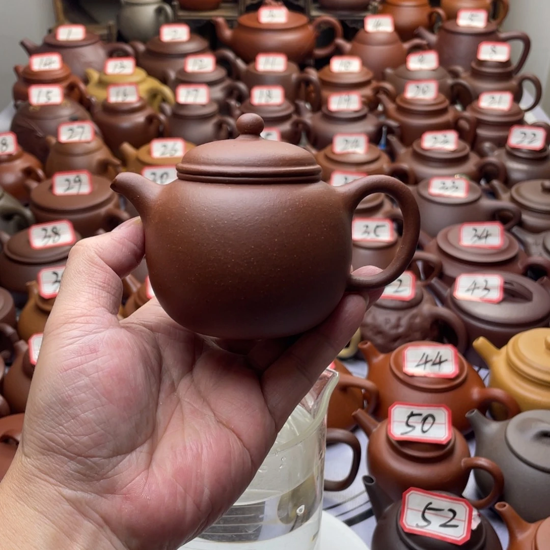 茶壶紫砂宜兴紫砂半手工