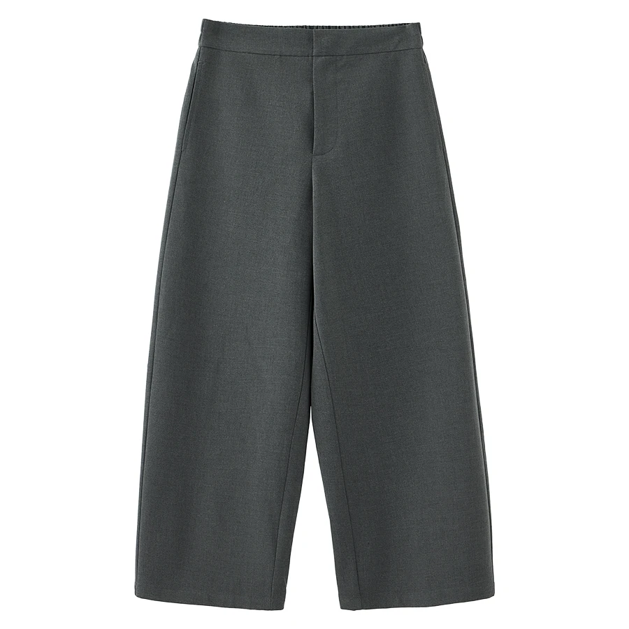 Yausye Pants 90 肌理材质 暗格纹 A字廓形 抗皱基础西裤