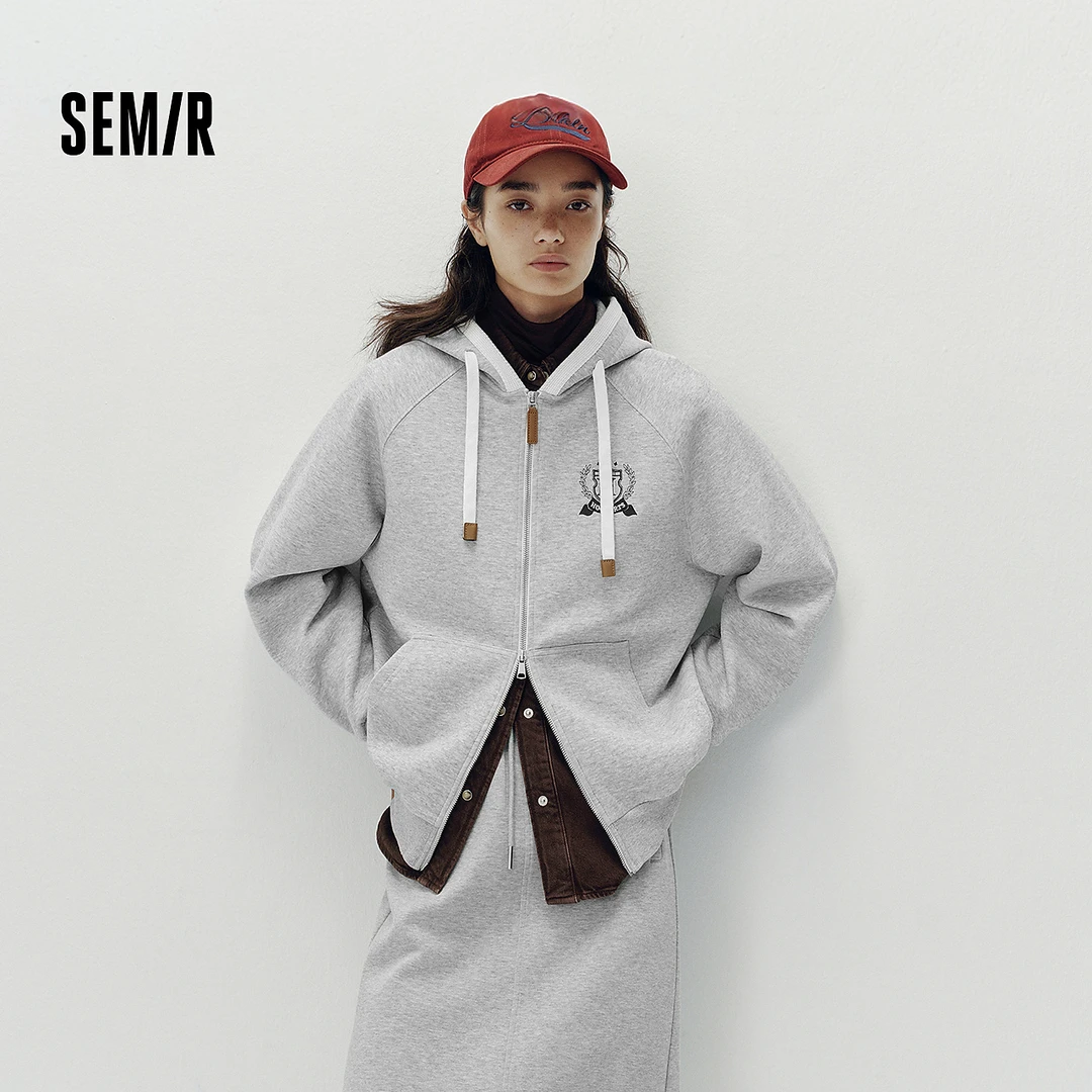 【商场同款】哈利波特联名森马外套女刺绣插肩袖2025新款宽松秋装