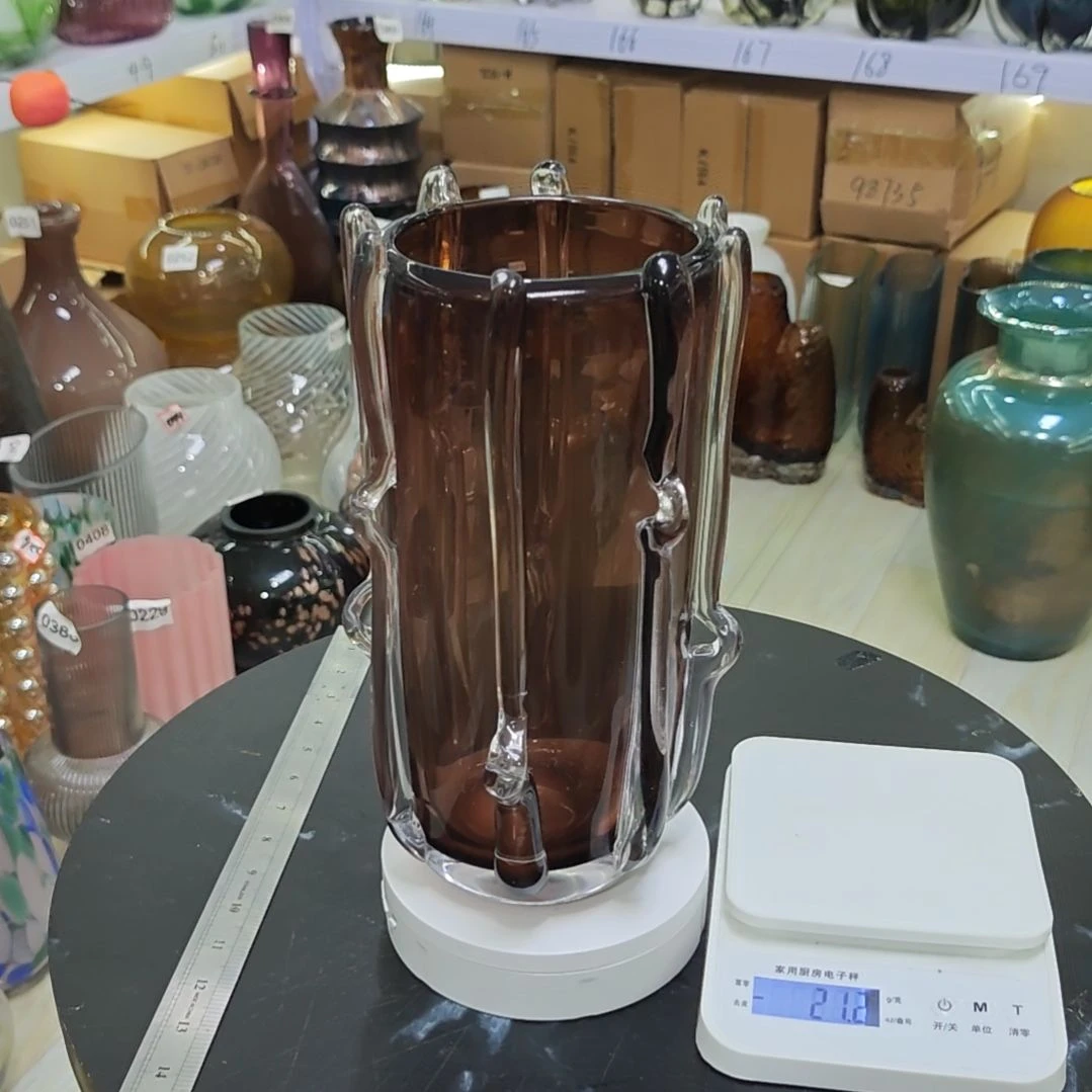 用***2高28口11琉璃造型花瓶