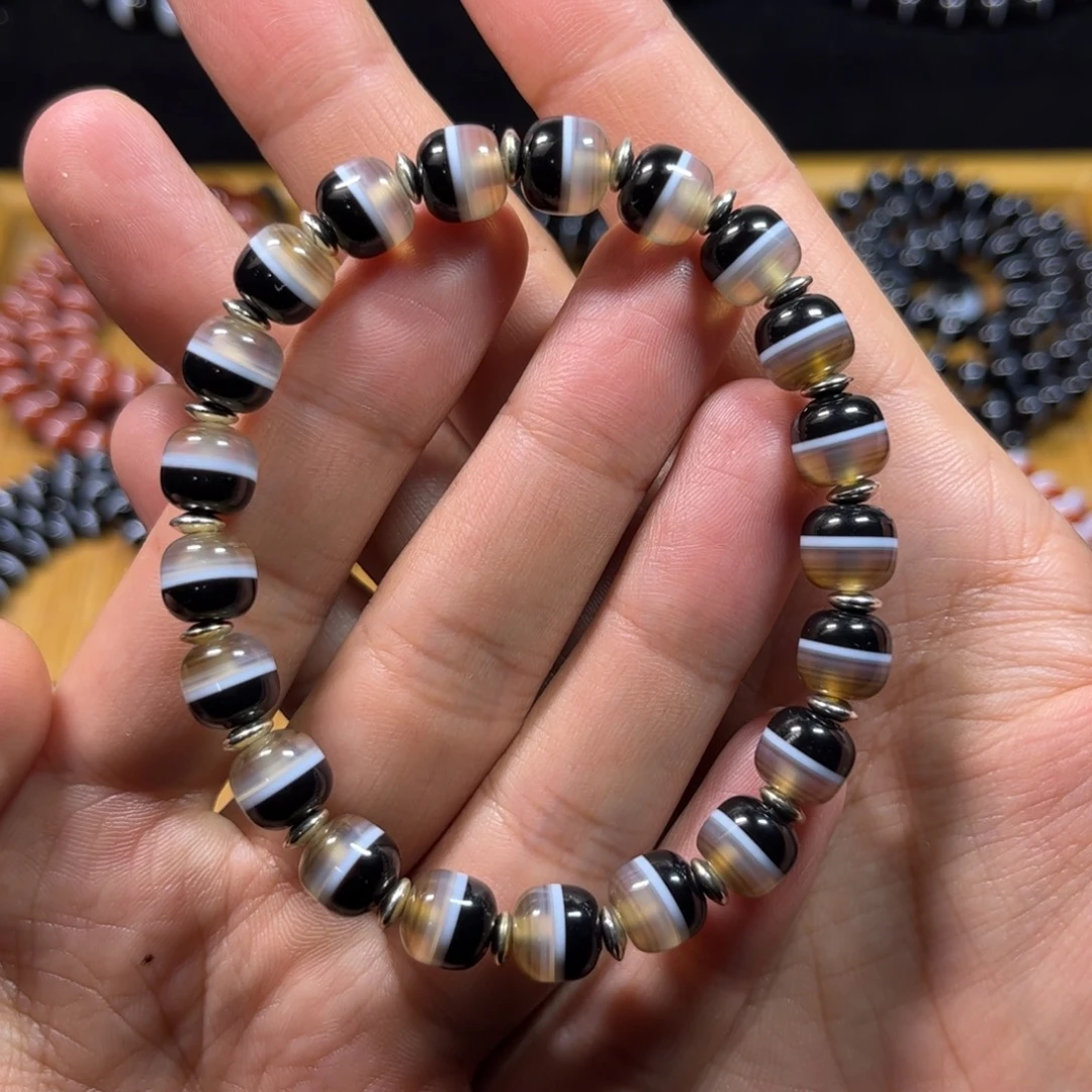 玛瑙/玉髓未镶嵌手链