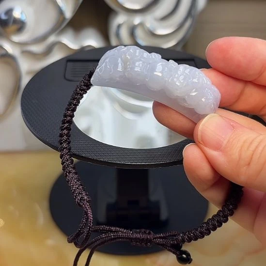 翡翠未镶嵌挂件手牌