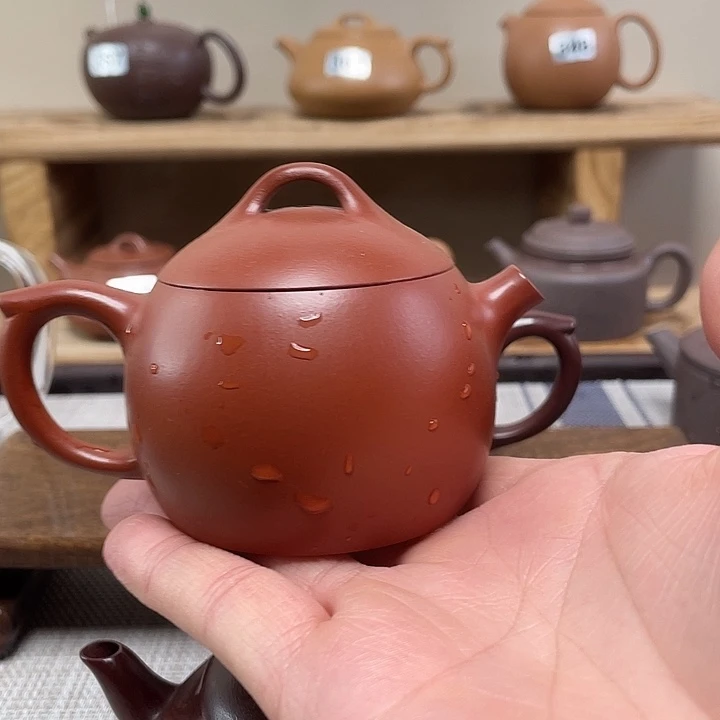 紫砂茶壶᭙****原矿手工紫砂壶