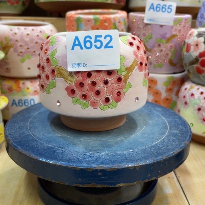 多肉花盆收口花盆