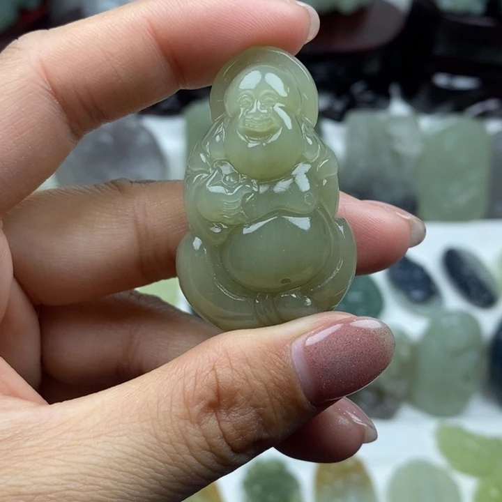 和田玉（糖玉）未镶嵌颈饰18