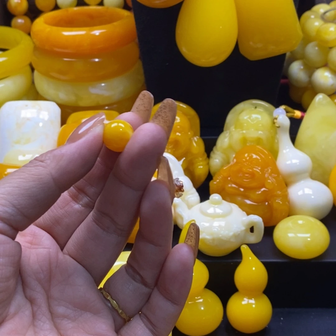 *****树脂非金属12老蜡单珠