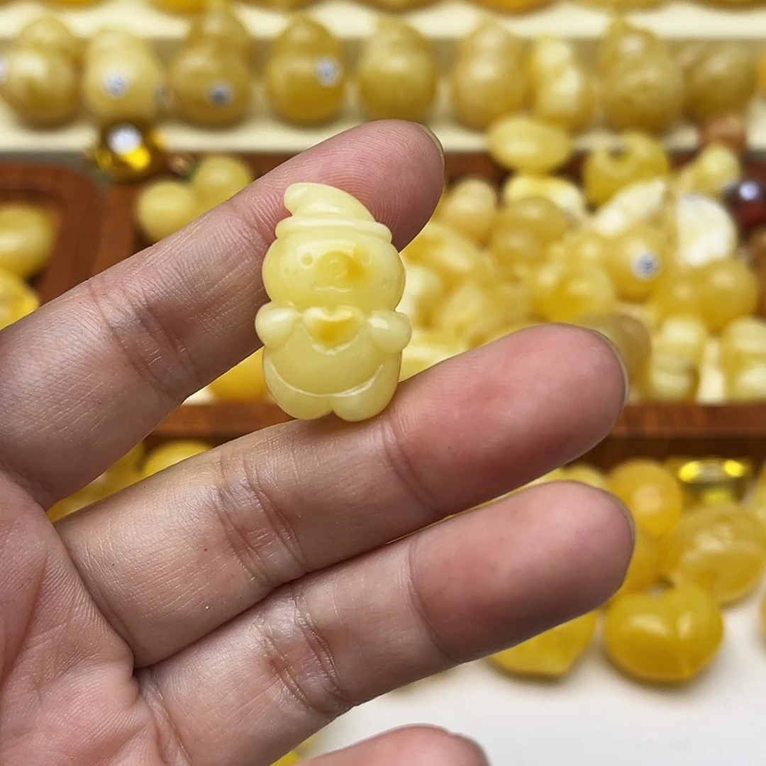 蜜蜡未镶嵌裸石天然