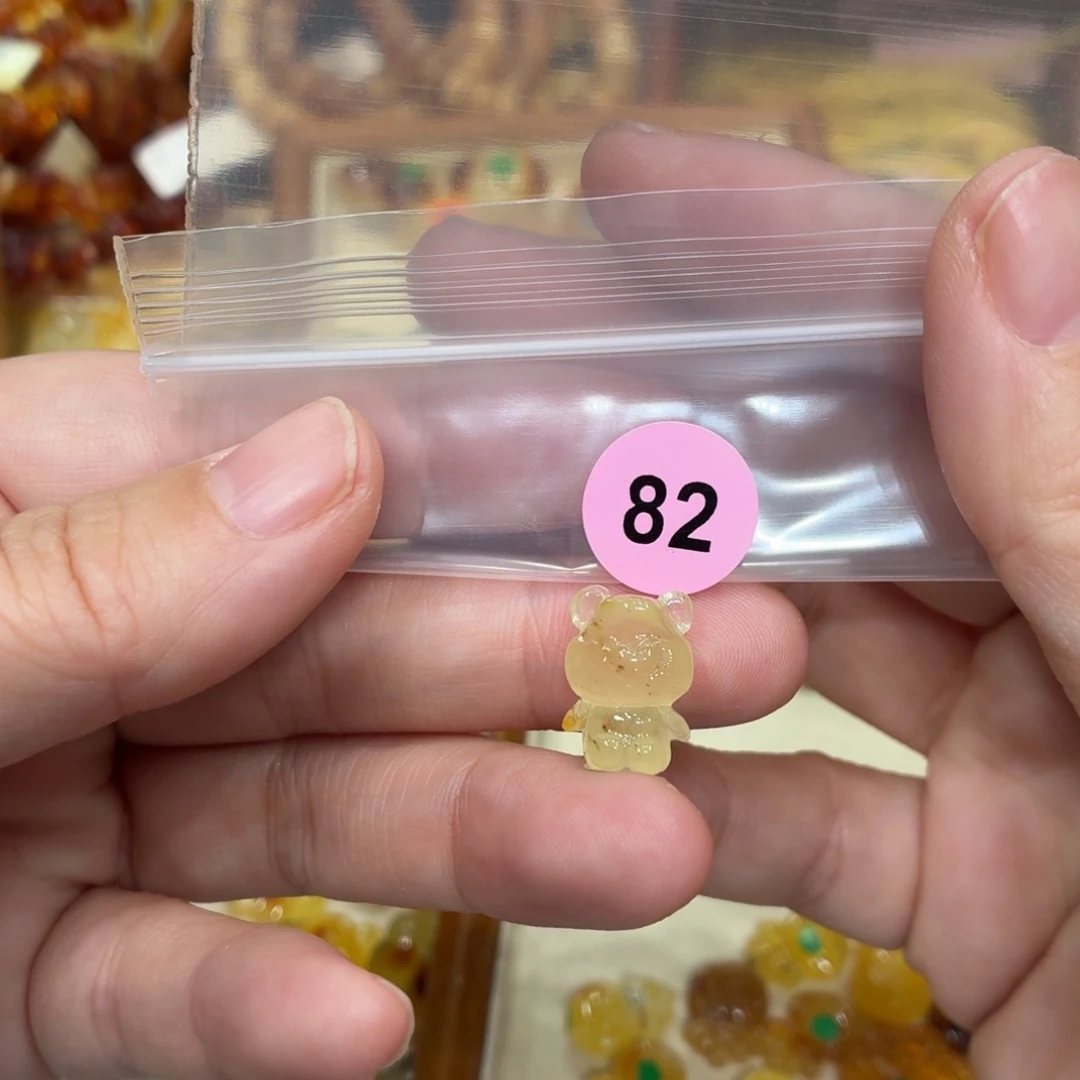 琥珀未镶嵌珠宝奇石