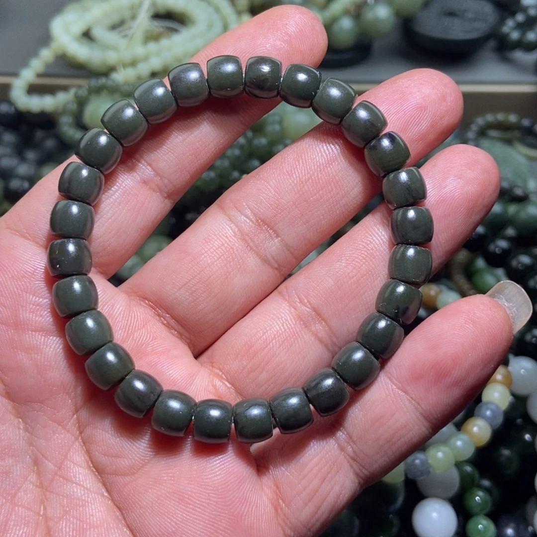 和田玉（糖玉）未镶嵌手链