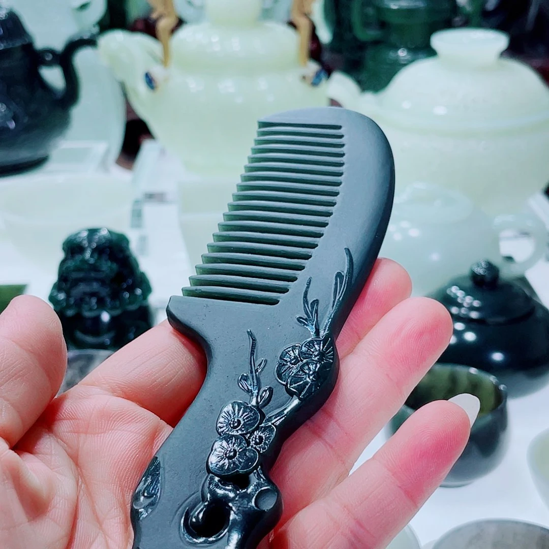 和田玉（青玉）挂件未镶嵌