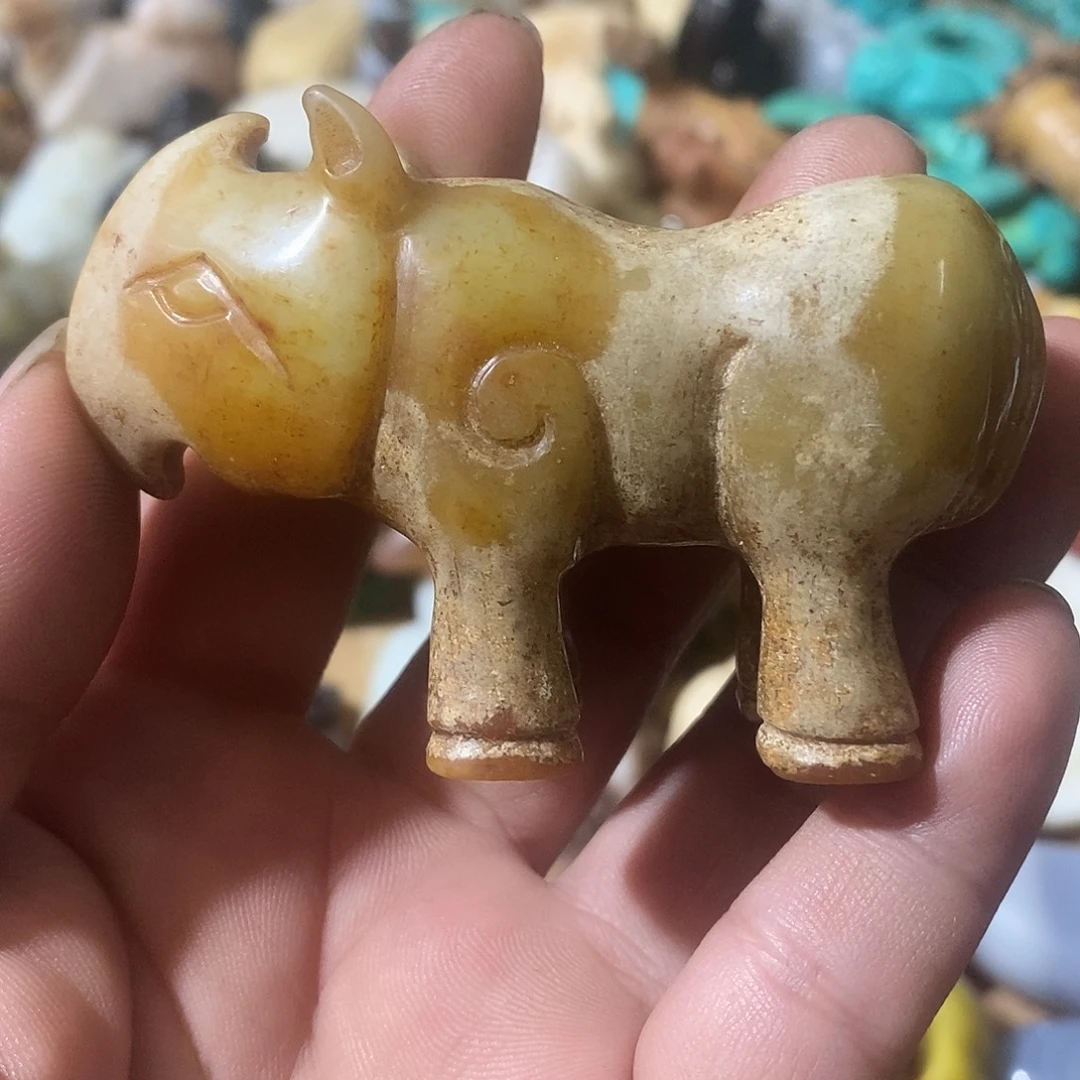 和田玉（糖玉）未镶嵌挂件