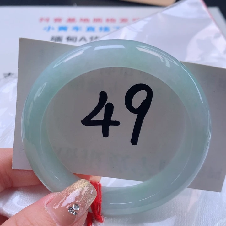 翡翠手镯未镶嵌缅甸天然A货翡翠