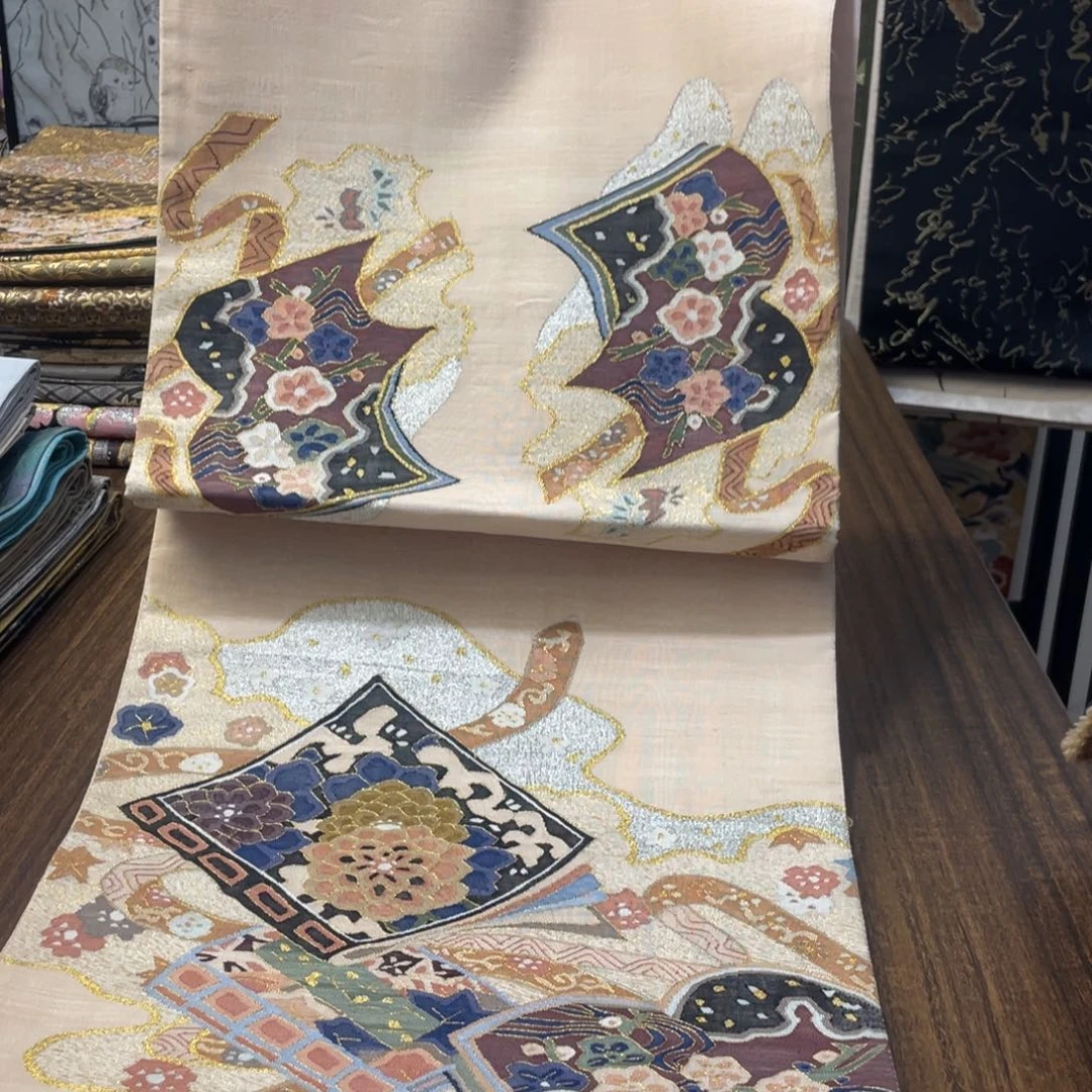 织绣唐锦西阵织桌旗