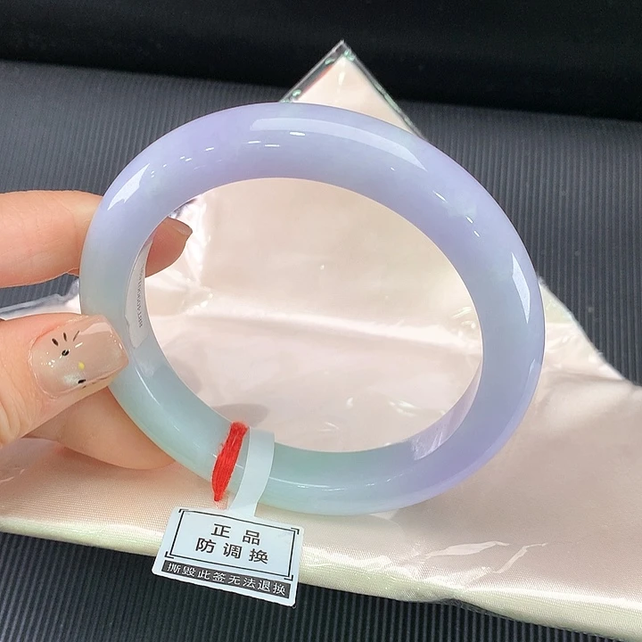 未镶嵌手镯翡翠正圈63