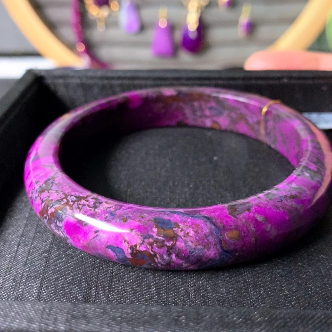 苏纪石（舒俱来）未镶嵌手镯