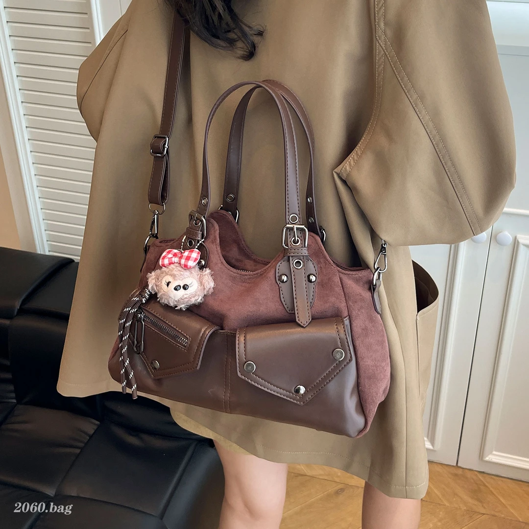 高级感休闲气质百搭单肩包2025女时尚通勤秋冬新款精致单肩斜跨包