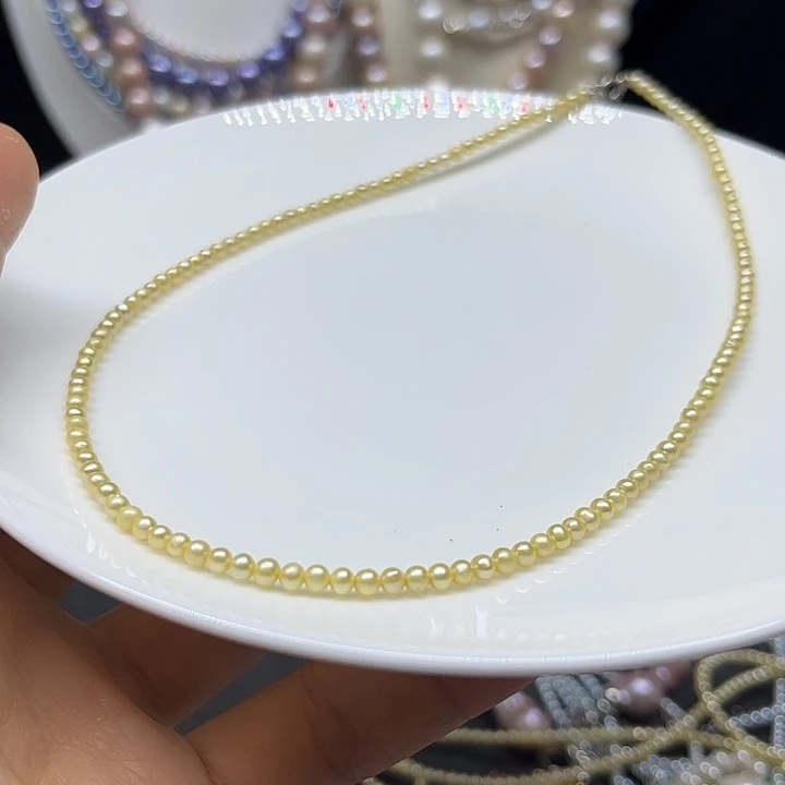 颈饰未镶嵌淡水珍珠