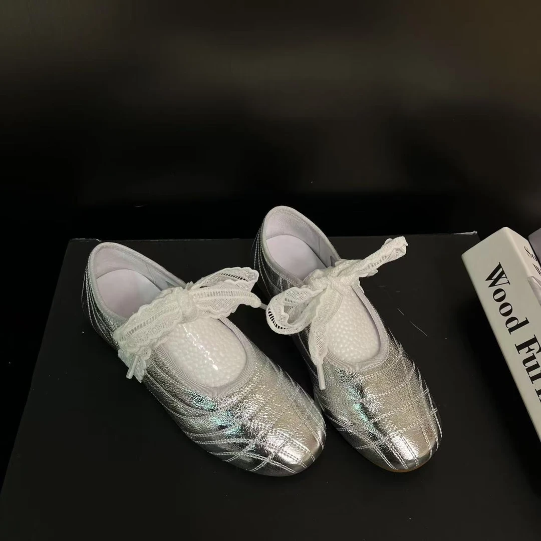 【芭蕾舞鞋】平底芭蕾舞鞋女2025春夏新款浅口时尚休闲板鞋潮107