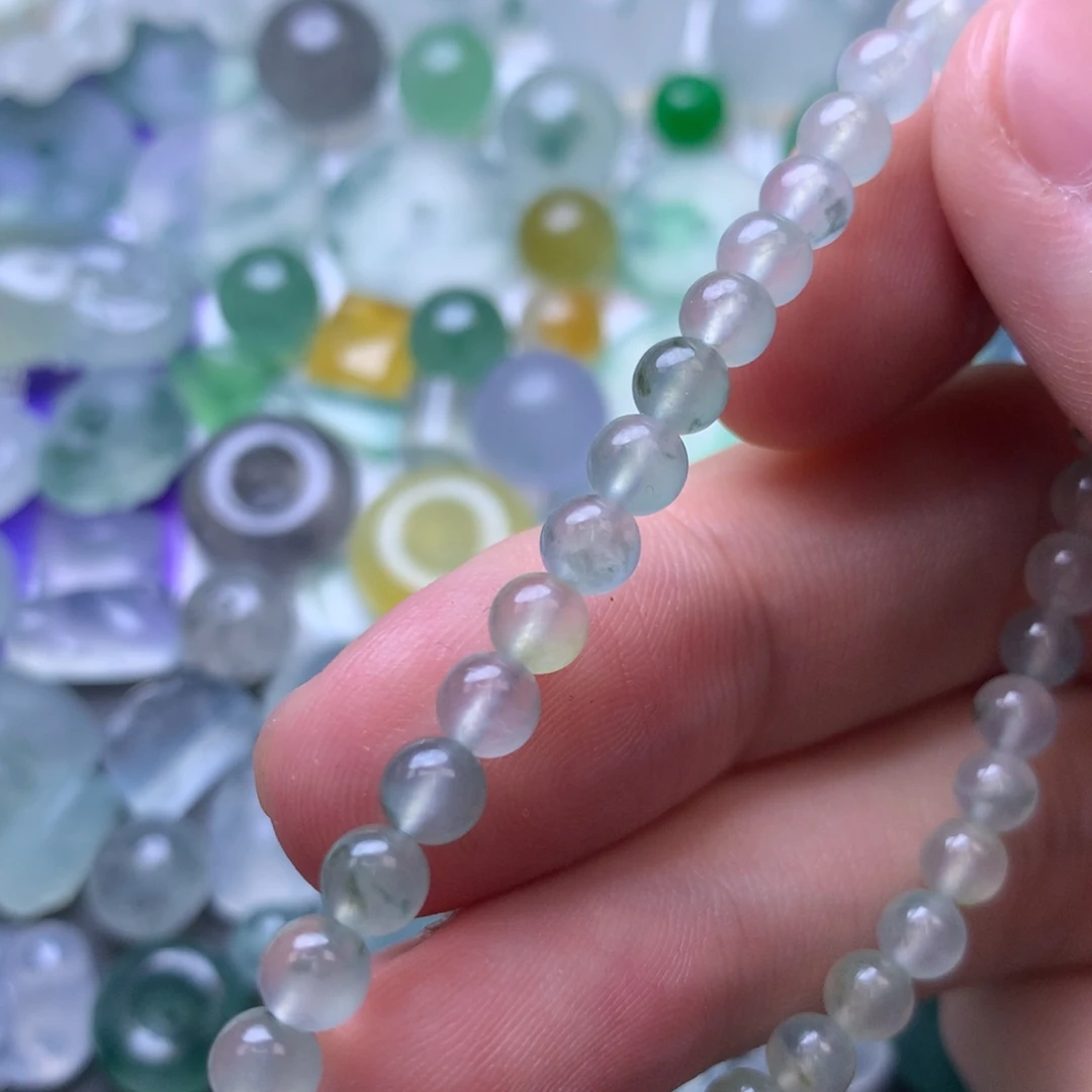 未镶嵌定制翡翠珠子