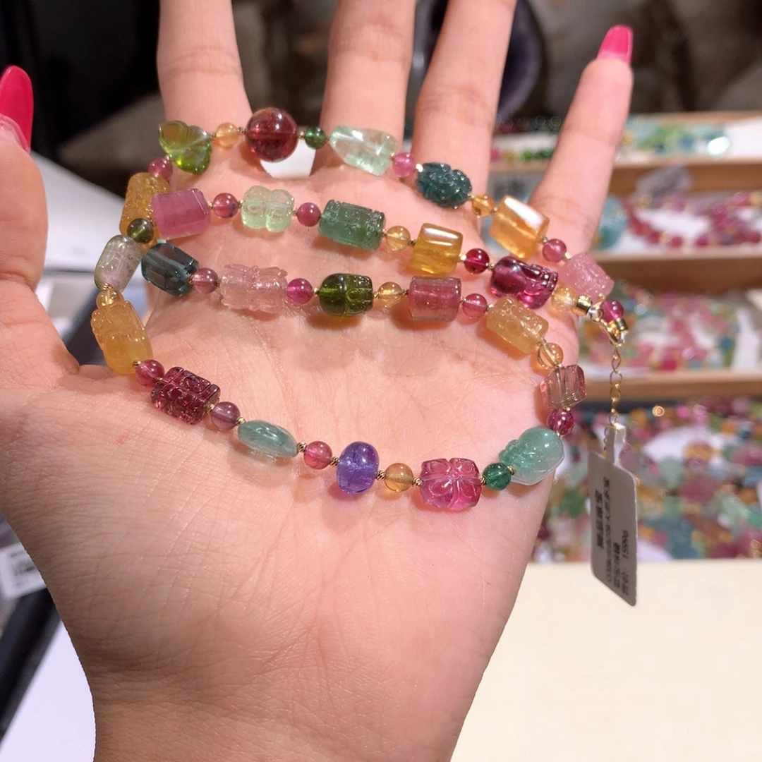 未镶嵌多样性发货其一碧玺