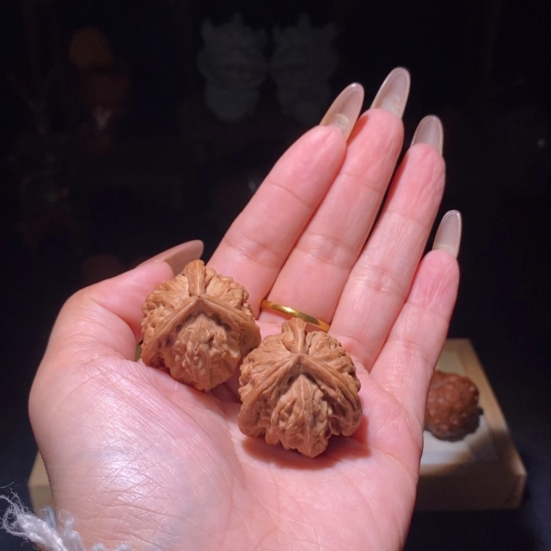 文玩核桃吊坠盘山公子帽33