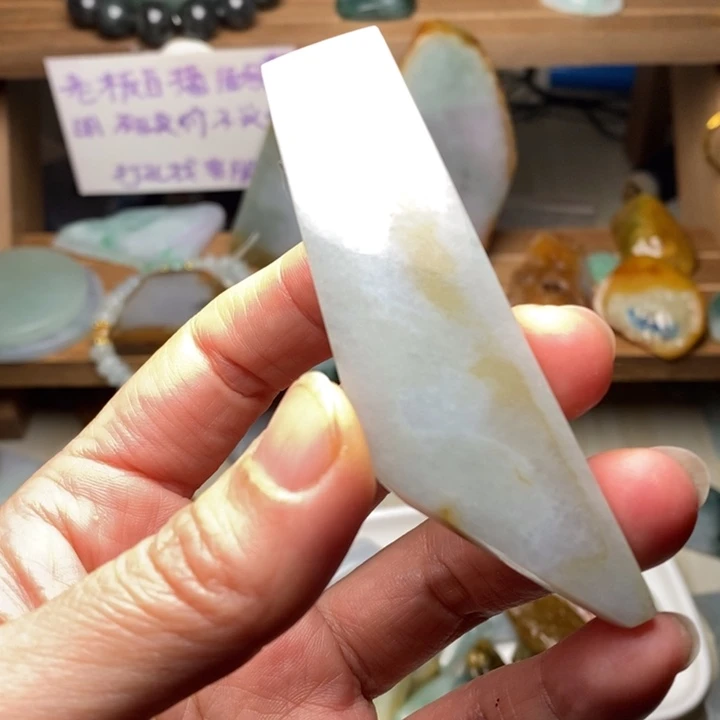 翡翠未镶嵌颈饰天然