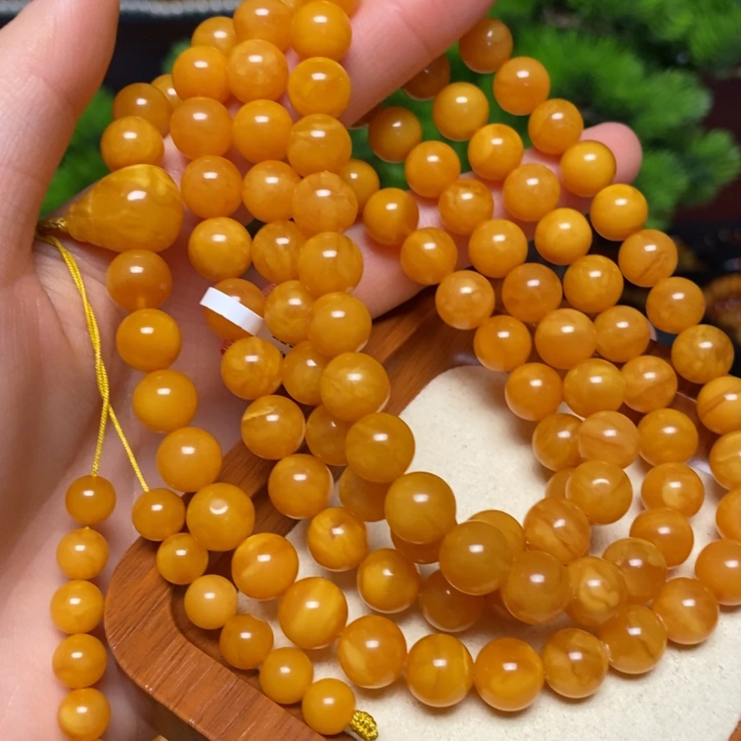 【闪购商品】蜜蜡颈饰未镶嵌项链