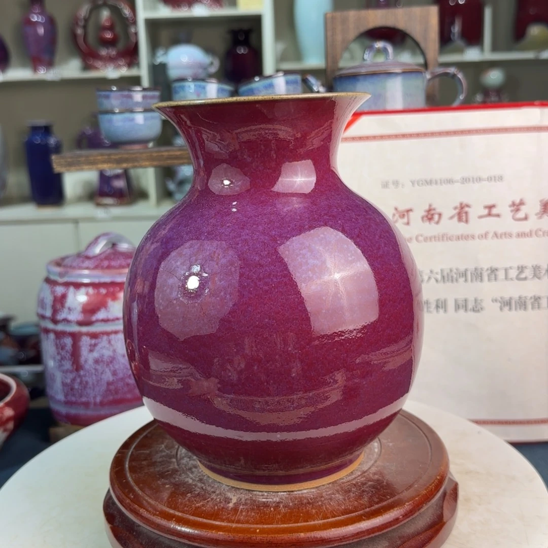 摆件郑家钧窑摆件