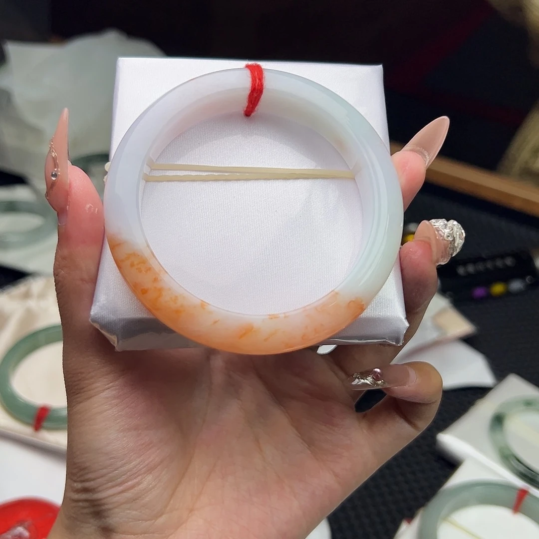 翡翠手镯未镶嵌兰**秋手镯