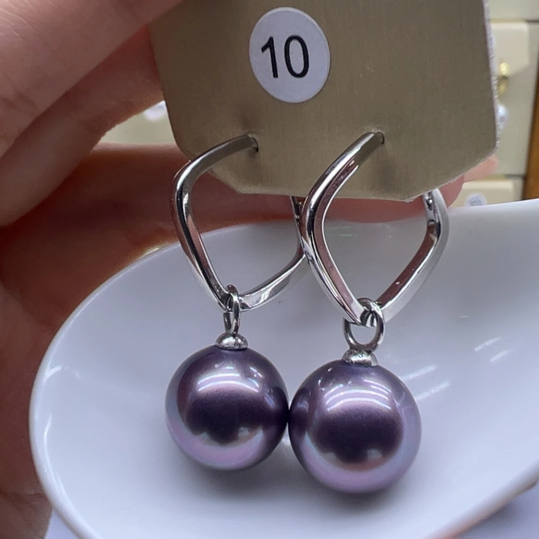 淡水珍珠耳饰未镶嵌