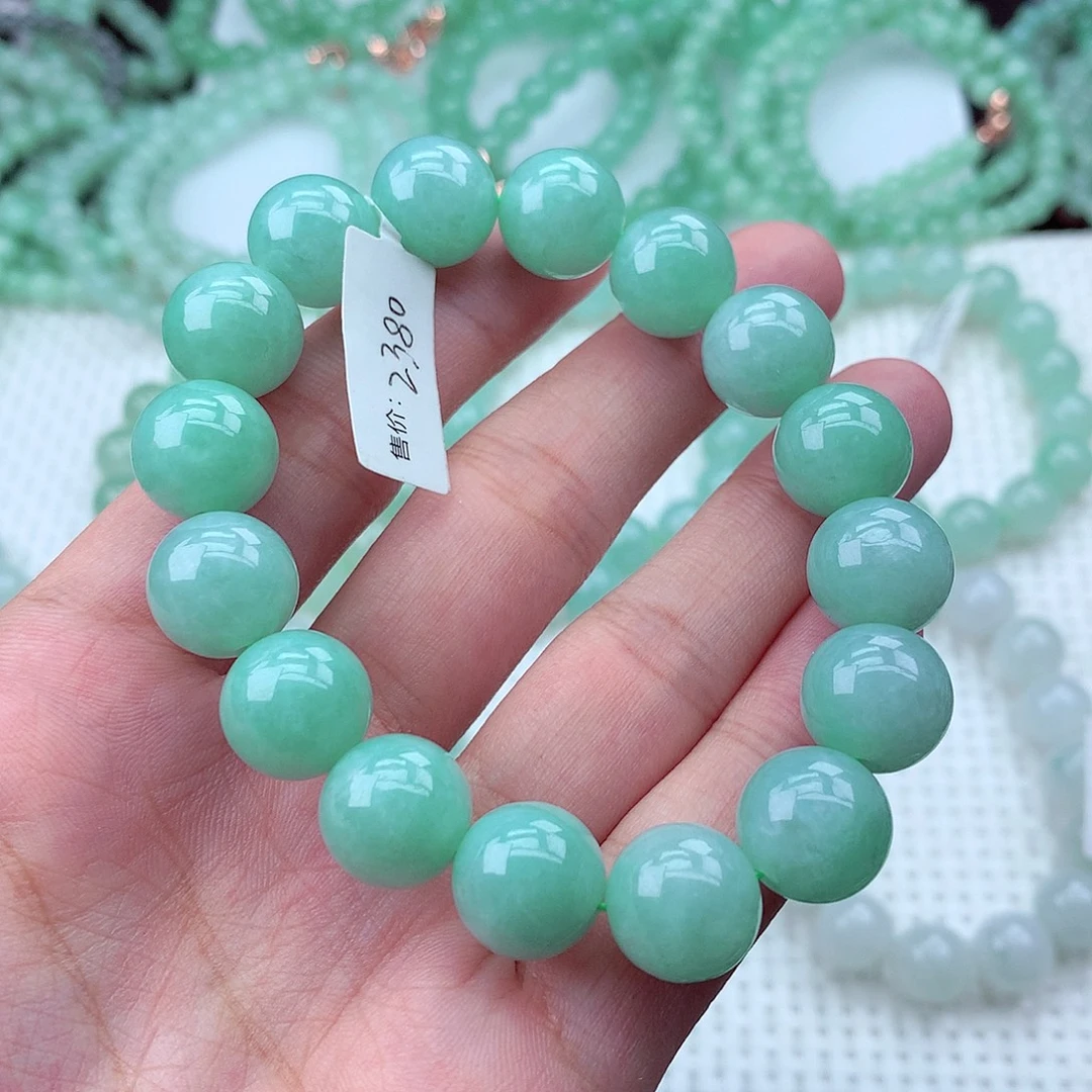 翡翠未镶嵌毛衣链