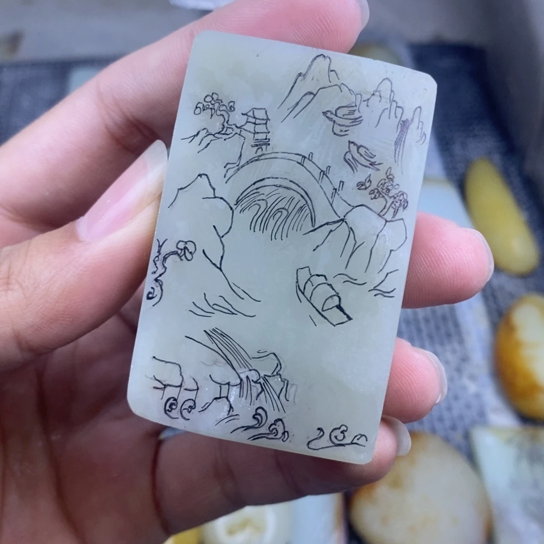 伽***饰定制和田玉未镶嵌定制