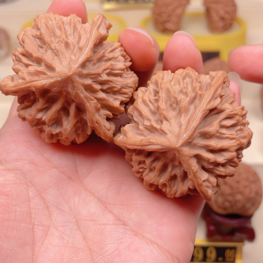 把件文玩核桃精配龙纹正奔49