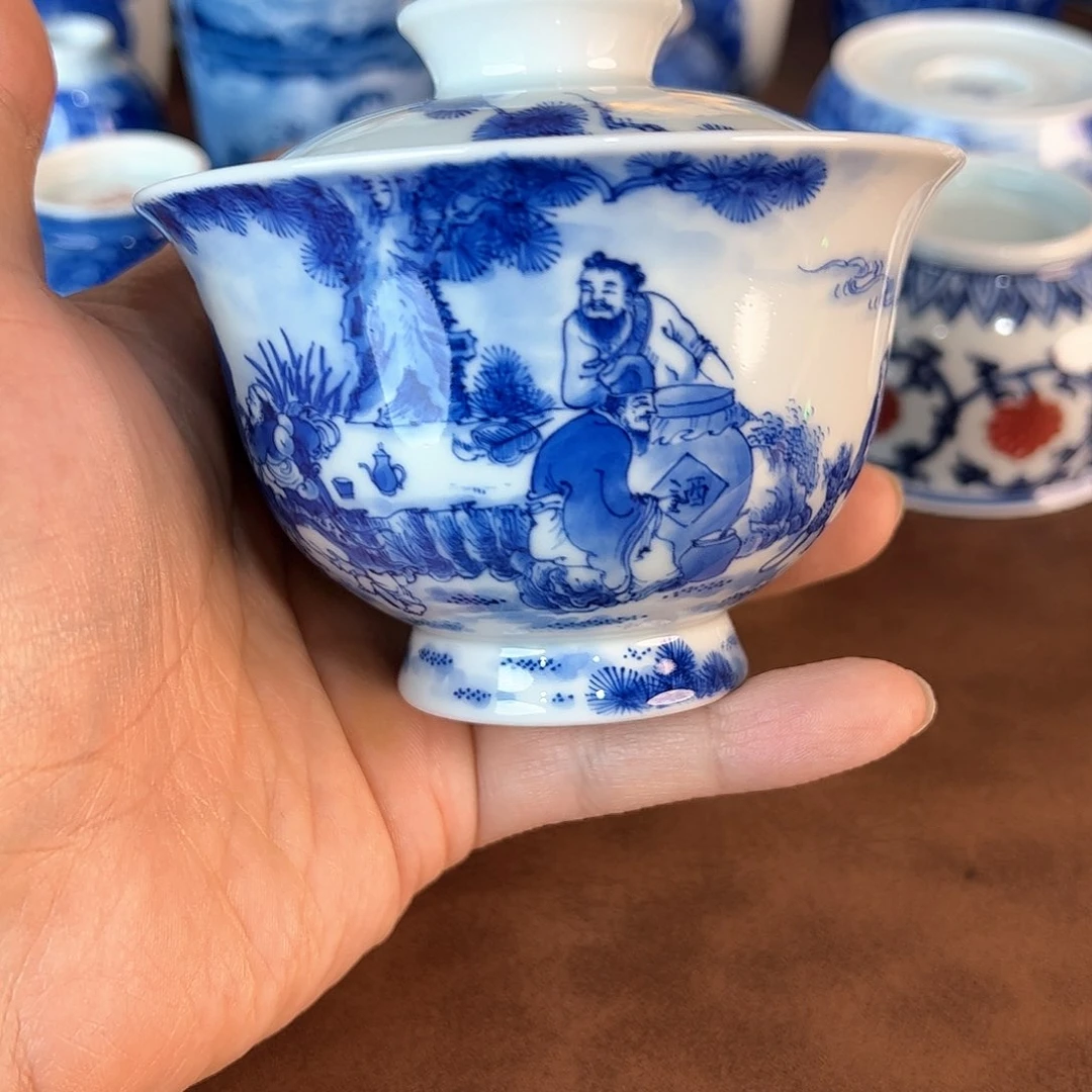 遇***玉景德镇全手工手绘陶瓷