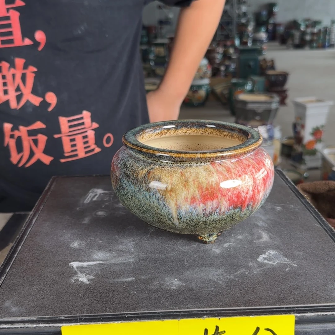 。一风堂石湾花盆 内10*7
