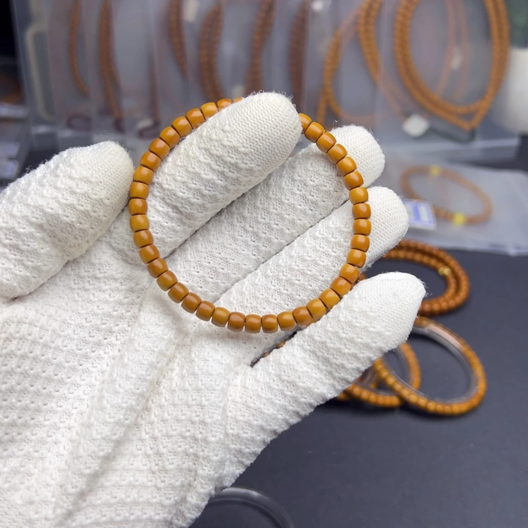 手串橄榄核老挝核尖5.4mm 竞拍5号