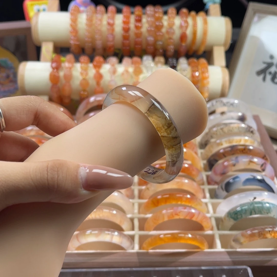 手镯玛瑙/玉髓合金53.3