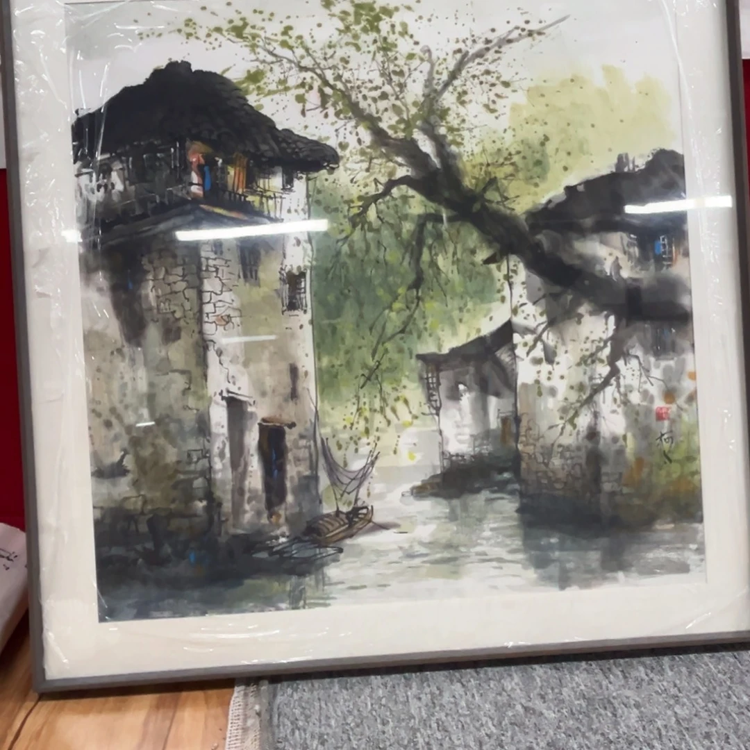 我****国画绘画作品多次参加全国