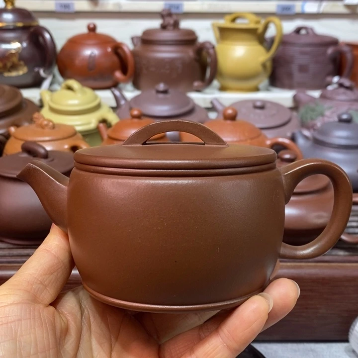 紫砂茶壶微瑕处理一把