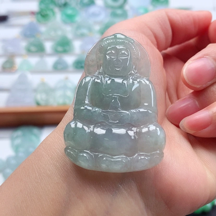 【闪购商品】翡翠吊坠(不含链)未镶嵌