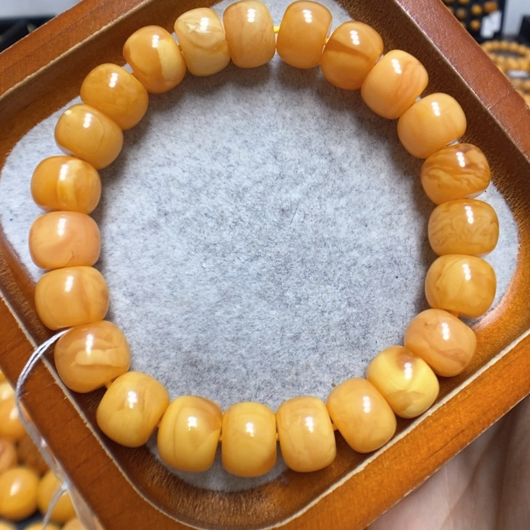 蜜蜡手链未镶嵌蜜蜡