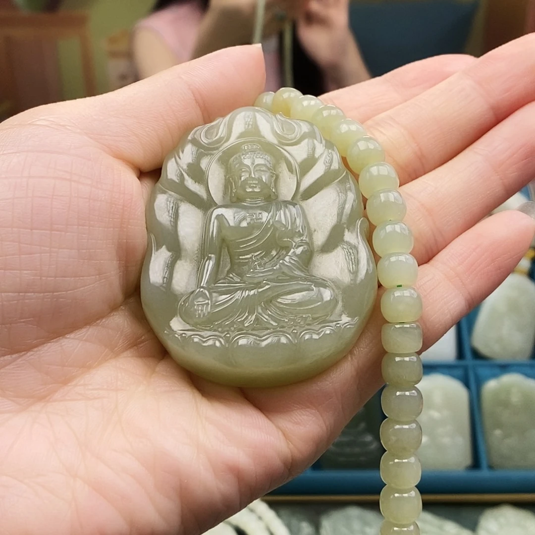 和田玉未镶嵌颈饰?****?